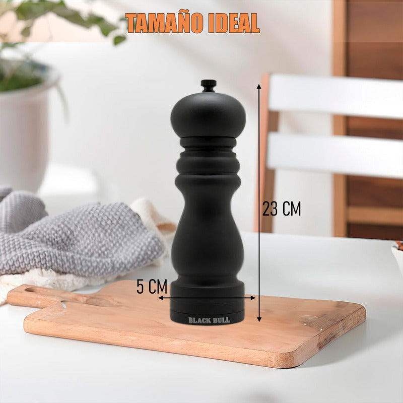 Pimentero Molinillo Madera Salpimentero De Madera Pimentero Arcashopping Salero Molinillo Salpimentero Black Bull Molinillo De Pimienta Manual Salpimentero De Madera