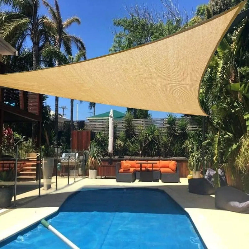 Toldo Vela Triangular Toldo Vela Impermeable Terraza 5x5x5m