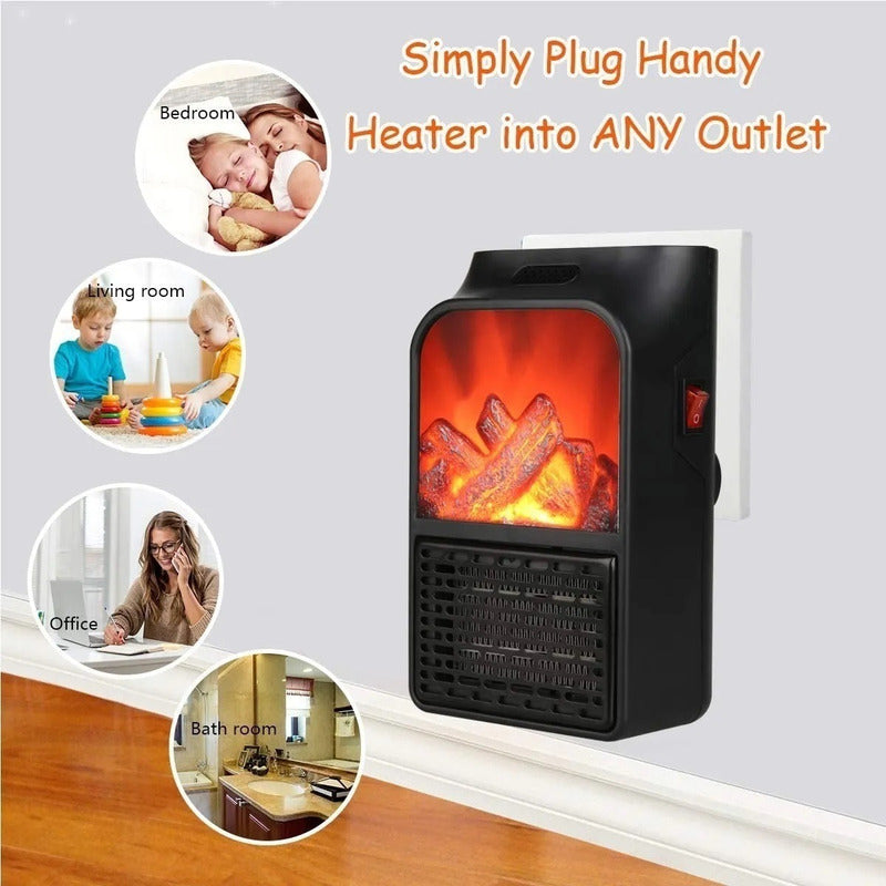 Calefactor Portatil Termoventilador Electrico 900w Calefacto