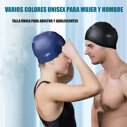 Pack X2 Gorra Natacion Gorros De Natacion Gorro Baño Piscina