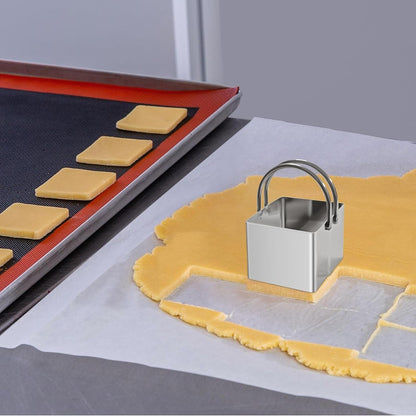 Cortador De Galleta Molde Cortador Masa De Galletas Cuadrado