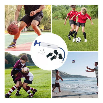 Mini Bombin Inflador De Balon Manual Inflador Portatil Balon Kit De Accesorios De Inflar Balon Arcashopping Inflador Manual Kit Deportivo Para Inflar Balon Mini Bombin