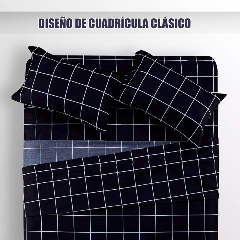 Juego De Sábanas Sabanas 2.5 Plazas Sabana Fundas Almohadas