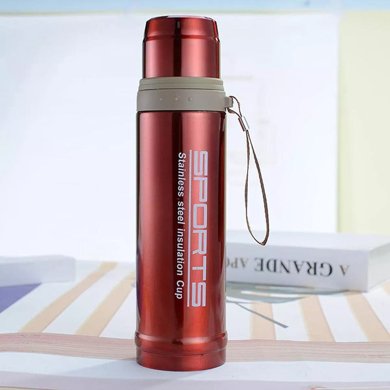 Recipiente Termico Acero Inoxidable Rojo Vaso Cilindrico Termico Termo Agua Y Cafe Caliente 750ml Recipiente Bebidas Frias Rojo Arcashopping Vaso Termico Para Cafe Termo Agua Caliente 750ml Portatil