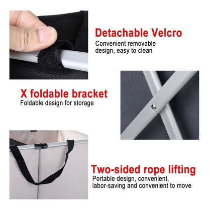 Canasto Ropa Sucia Organizador Cesto Plegable Para Ropa Dobl