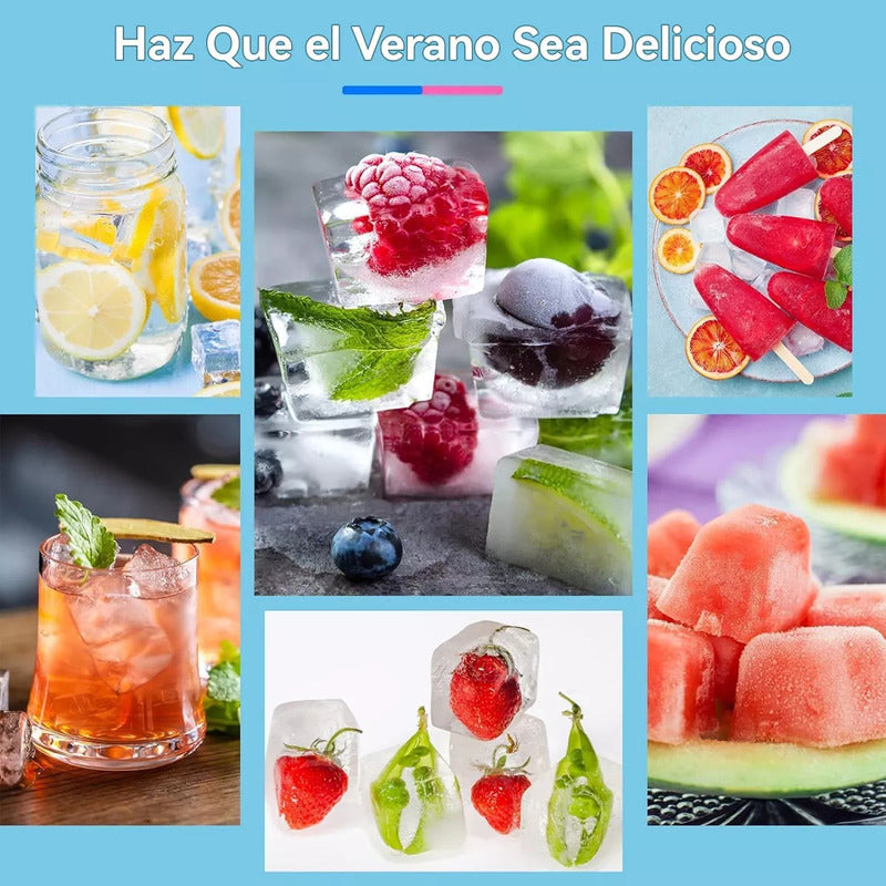 Cubeta De Hielo Silicona 6 Hielos Grandes Negro Hielera Con Tapa Silicona Cubeta 6 Ranuras Hielo Antiadherente Negro Arcashopping Molde Hielo Cubetas De Hielo Con Tapa Bandeja Para Hielo