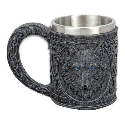 Tazon Grande Tazon Lobo Game Of Throne Tazon Mug Acero Inox