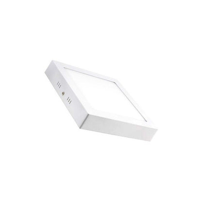 Foco Led Panel Plafon Sobrepuesto Cuadrado 18w Luz Fria