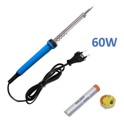 Kit Cautin Electrico 60w Punta Cautin Soldador Tipo Lapiz