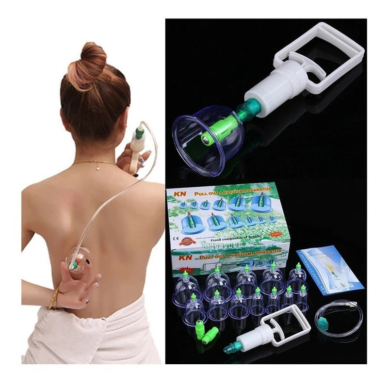 Pack X24 Ventosas Chinas Ventosas Al Vacío Masajes Y Terapia