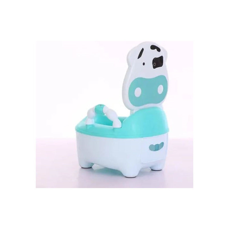 Pelela Baño Niños Aprendizaje Tipo Wc Animales Infantil Color Verde