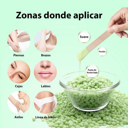 Cera Depilatoria Elástica 200g Cera Depilatoria Para Olla