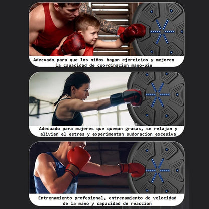Maquina Boxeo Inteligente Objetivo Musical Maquina Bluetooth
