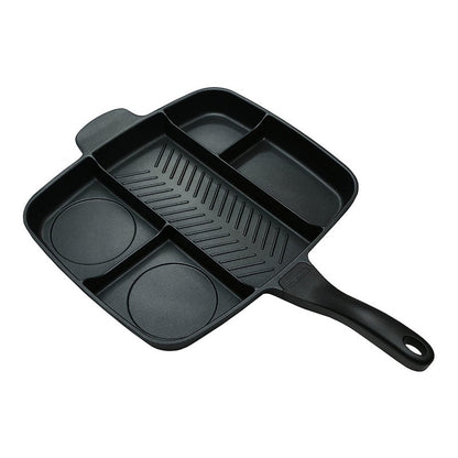 Sartén Multiuso 5 En 1 Sartenes Antiadherentes Plancha Grill