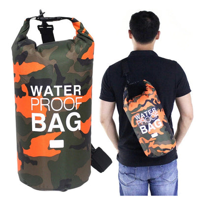 Bolso Seco Impermeable Mochila Camping 15 Litros Waterproof