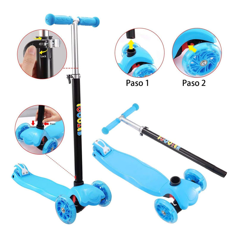Scooter De Niño Monopatin Scooter Niño Scooter Para Niñas