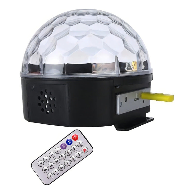 Bola Disco Luces Disco Luz Disco Led Discobola De Disco Gira