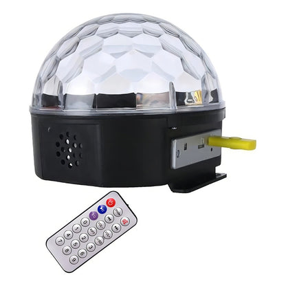 Bola Disco Luces Disco Luz Disco Led Discobola De Disco Gira