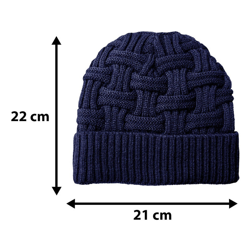 Gorro De Lana Gorro Con Interior Chiporro Gorro Invierno
