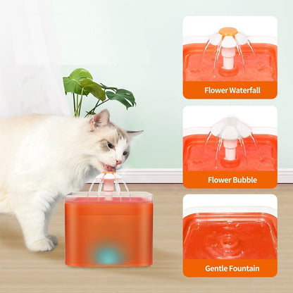 Fuente Bebedero Gatos Dispensador Agua Perro Mascota Automat