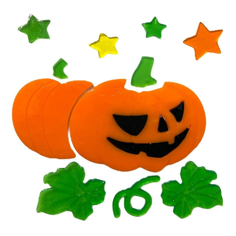 Adhesivos Decorativos Halloween Ventanas Y Puertas Pegatinas - Modelo 2