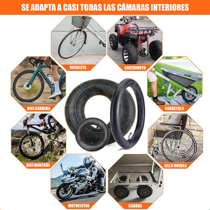 Kit Reparacion Pinchazo Llanta Bicicletas Parches Bicicletas