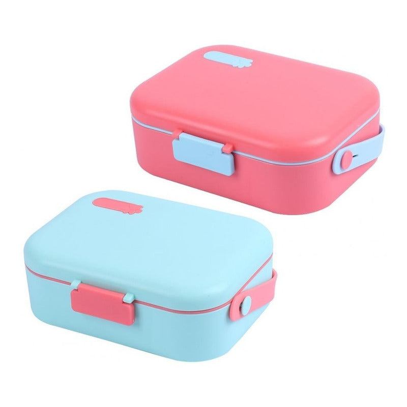 Lonchera Para Perros Portátil Dispensador Comida Bebedero