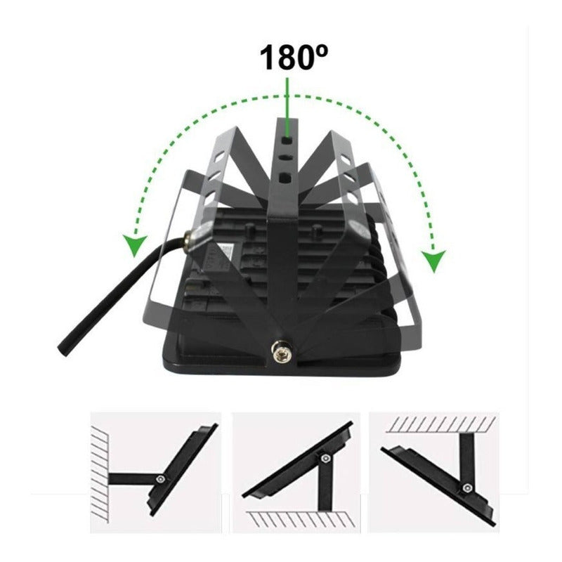Pack X2 Foco Plafon Led Reflector Led 30w Foco Led Exterior
