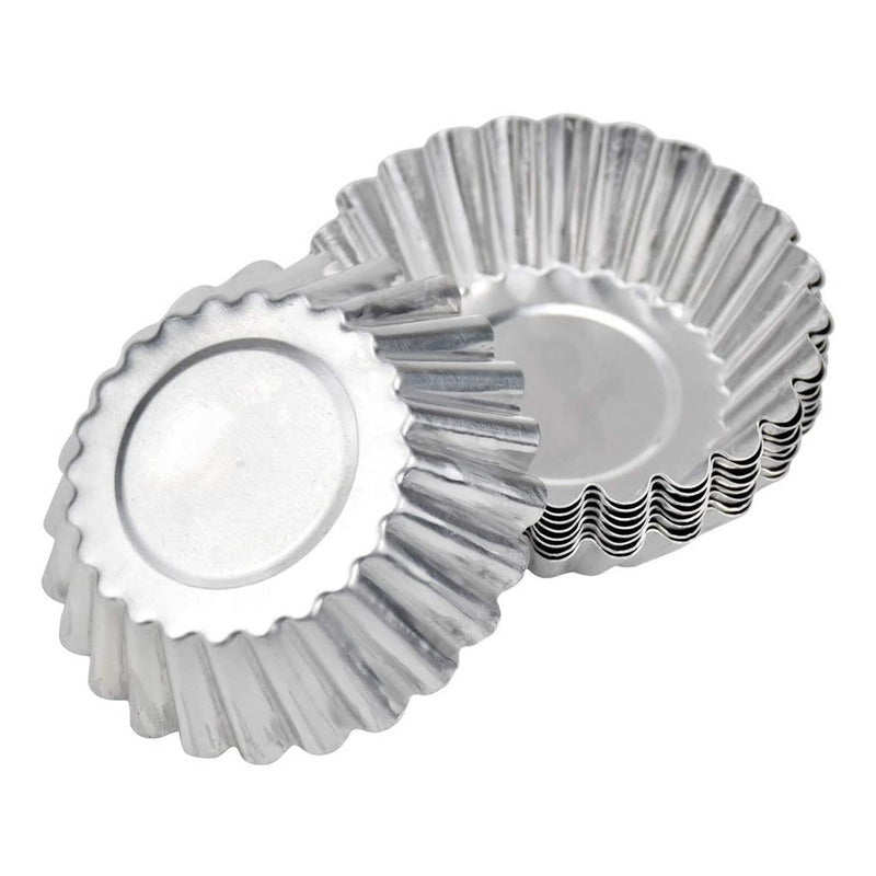 Pack X24 Molde Mini Tartaleta Menaje Molde Mini Tartale 10cm