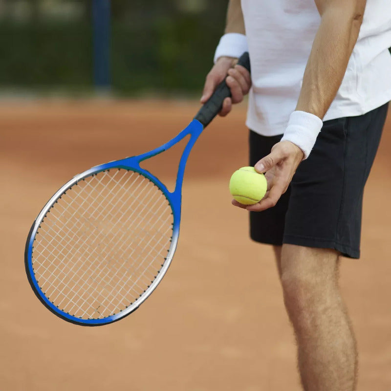 Raqueta De Tenis Para Adultos Abs Azul Raqueta Tenis Y Funda Novatos Raqueta De Tenis Amateur Nilon Azul Arcashopping Raqueta De Tenis Amateur Raqueta Para Adultos + Funda