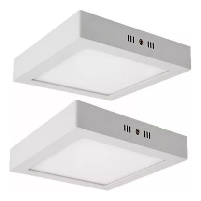 Pack X2 Foco Led Foco Led Sobrepuesto 18w Lamparas Techo