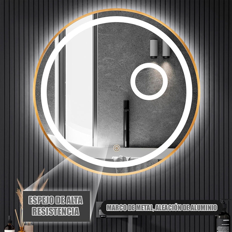 Espejos Led Espejo Redondo Decorativo Espejos Colgantes Led