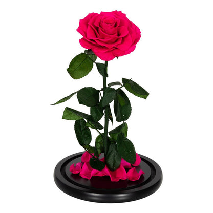 Cúpula Rosa Led Flores Artificiales Rosa Eterna Led Rosa