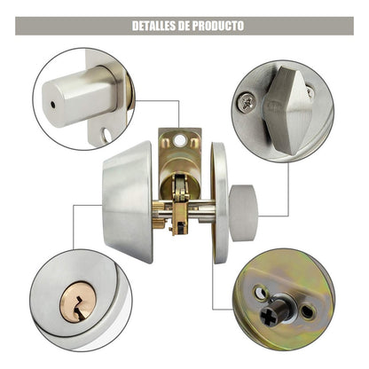Cerradura Chapa Para Puertas Chapa De Seguridad Dormitorio