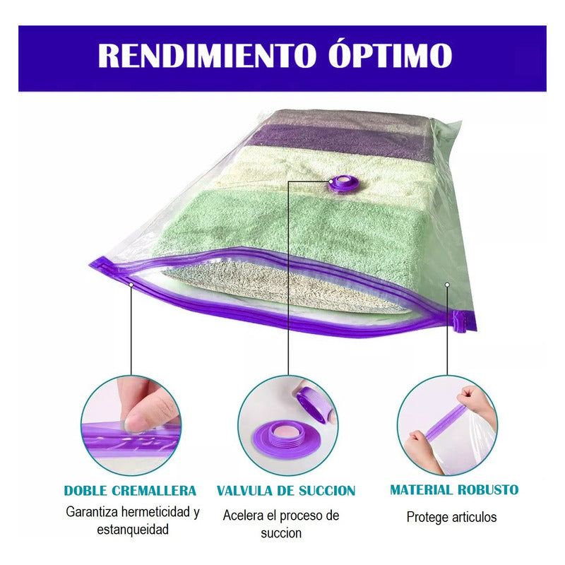 Bolsa Al Vacío Bolsa Ahorra Espacio Bolsa Aromatizada 80x110