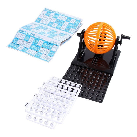 Juego Bingo Lotto 90 Números Bingo Familiar Niños