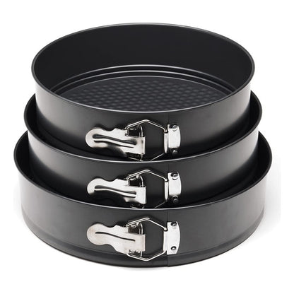 Set 3 Moldes Redondos Moldes Para Reposteria Antiadherente