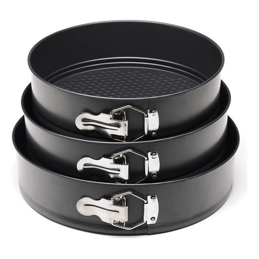 Set 3 Moldes Redondos Moldes Para Reposteria Antiadherente