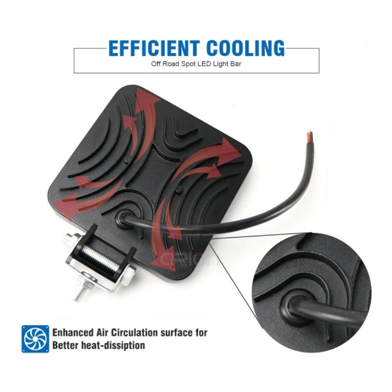 Foco Led 48w Automovil Foco 4x4 Focos Led Neblineros Led 48w
