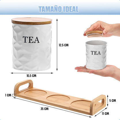 Set 3 Contenedores Hermeticos Frascos Hermeticos Ceramica Arcashopping Frascos Conserveros Ceramica Contenedor De Alimentos Frascos De Ceramica Recipientes Hermeticos De Ceramica