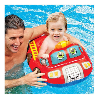 Flotador Para Niños Flotadores Piscina Camión De Bombero