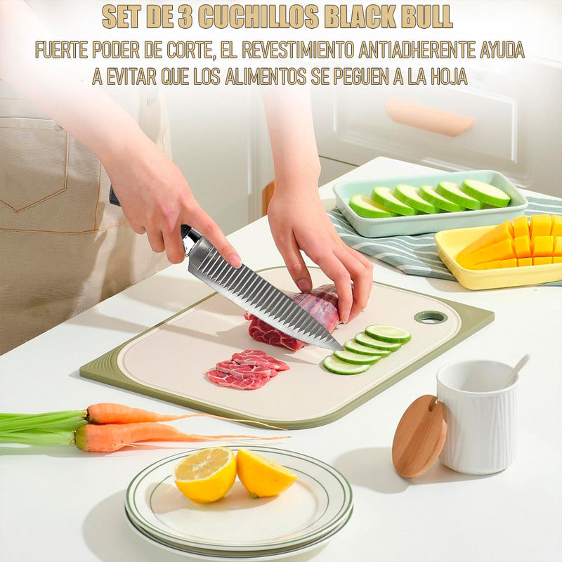 Set 3 Cuchillos Cocina Cuchillos Carniceros Cuchillos Chef Juego Cuchilleria Set De Cuchillos Profesionales Set Cuchillos Cocina Cuchillos Cocina Set De 3 Cuchillos Asado
