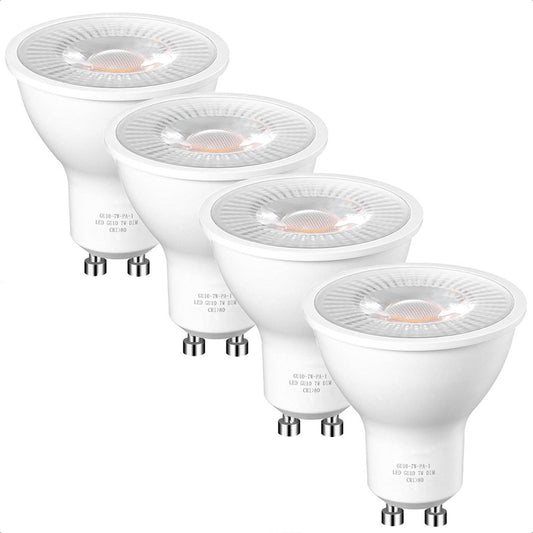 Pack X4 Ampolleta Led 7w Ampolletas Led Gu10 Bombilla Led 7w