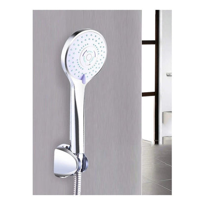 Set Ducha Con Manguera Y Soporte Ducha 5 Niveles