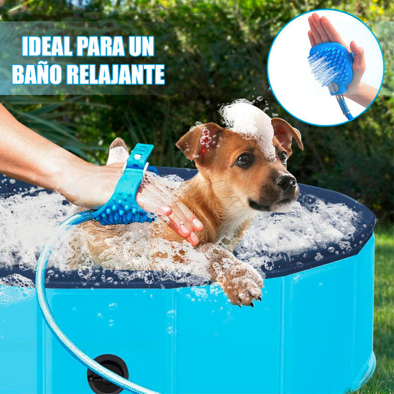 Piscina Para Perros Piscina Plegable Mascotas Perro 120x30cm