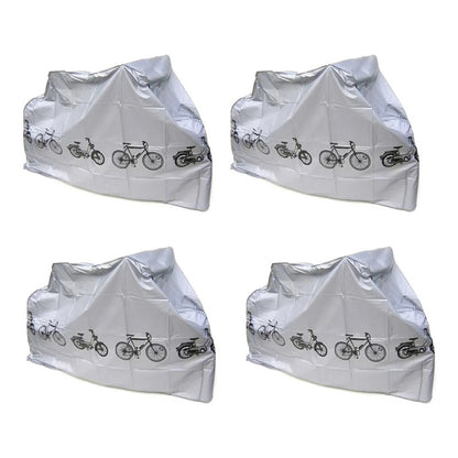 Pack X4 Funda Bicicleta Cobertora Impermeable Cobertor Bici