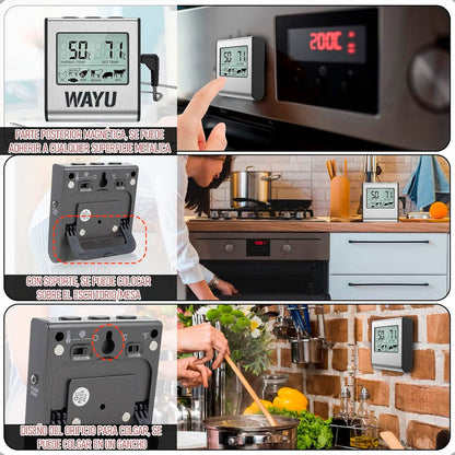 Termometro Para Carne Termómetro Digital Wayu Termometro