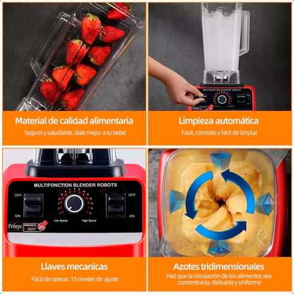 Licuadora Para Batidos Licuadora Pica Hielo Licuadora 4500w