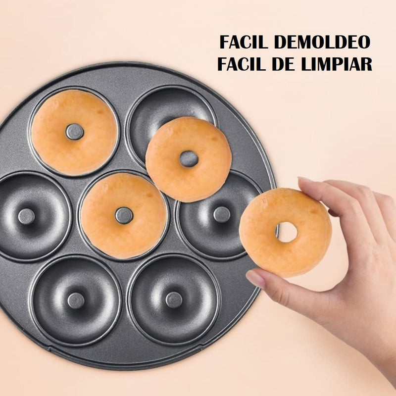 Maquina Para Mini Donas Rosquilla Antiadherente Mini Donuts