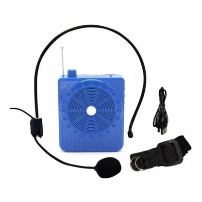 Megafono Amplificador Multi-funcion  Mp3 Usb Auricular Radio